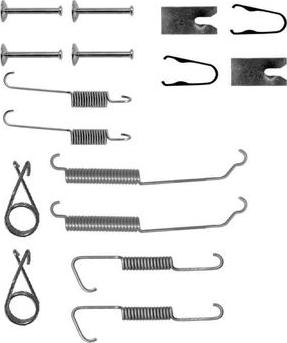 Metelli 9068 - Piederumu komplekts, Bremžu loki autodraugiem.lv