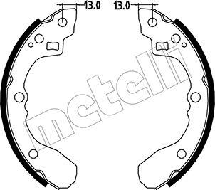 Metelli 53-0213 - Bremžu loku komplekts autodraugiem.lv