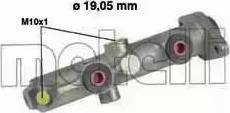 Metelli 05-0073 - Galvenais bremžu cilindrs autodraugiem.lv