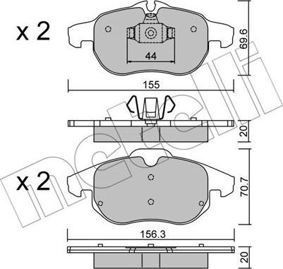 Metelli 22-0540-0 - Eļļas filtrs autodraugiem.lv