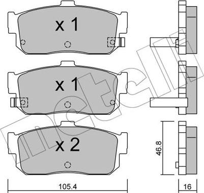 Metelli 22-0193-1 - Eļļas filtrs autodraugiem.lv