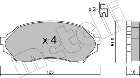 Metelli 22-0387-0 - Eļļas filtrs autodraugiem.lv