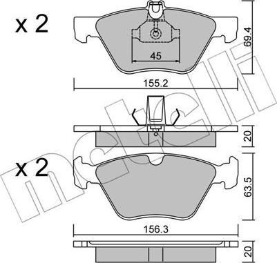 Metelli 22-0252-0 - Eļļas filtrs autodraugiem.lv