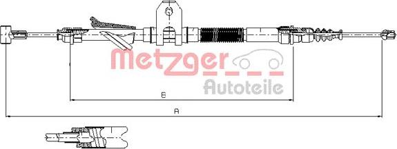 Metzger 451.2 - Trose, Stāvbremžu sistēma autodraugiem.lv