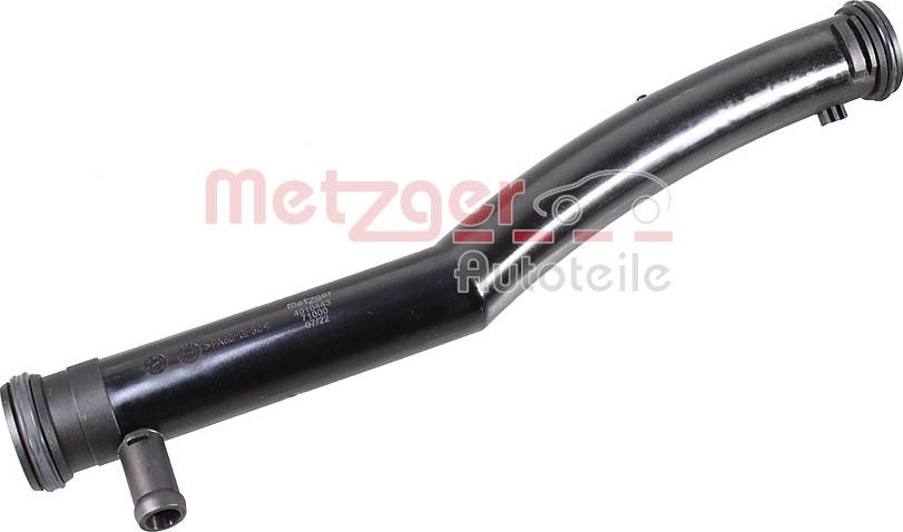Metzger 4010443 - Dzesēšanas šķidruma caurule autodraugiem.lv