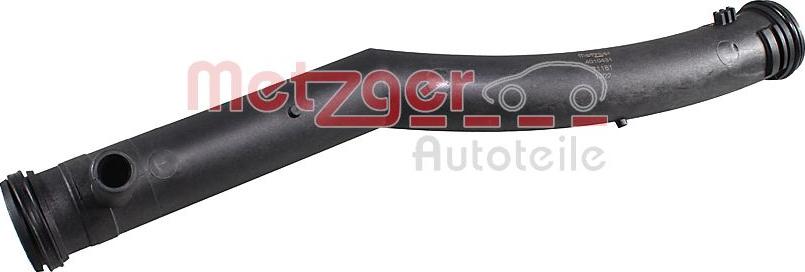 Metzger 4010431 - Dzesēšanas šķidruma caurule autodraugiem.lv