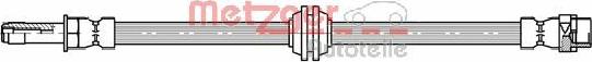 Metzger 4114072 - Bremžu šļūtene autodraugiem.lv