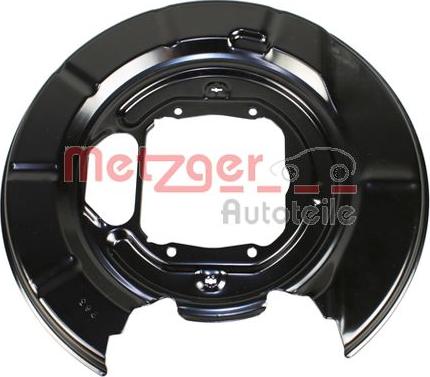 Metzger 6115257 - Dubļu sargs, Bremžu disks autodraugiem.lv