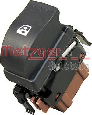 Metzger 0916562 - Slēdzis, Stikla pacēlājmehānisms autodraugiem.lv