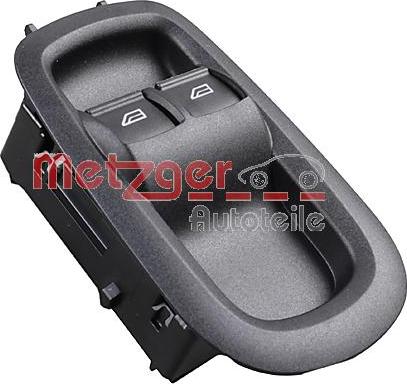 Metzger 0916780 - Slēdzis, Stikla pacēlājmehānisms autodraugiem.lv