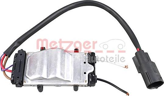 Metzger 0917451 - Vadības bloks, Elektroventilators (Motora dzesēšana) autodraugiem.lv