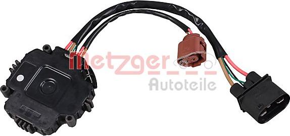 Metzger 0917453 - Vadības bloks, Elektroventilators (Motora dzesēšana) autodraugiem.lv