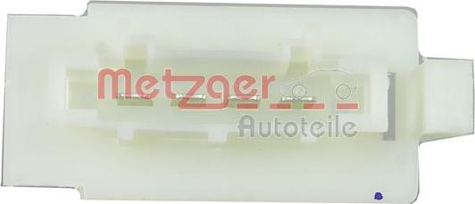 Metzger 0917075 - Rezistors, Salona ventilators autodraugiem.lv
