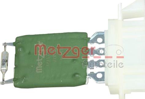Metzger 0917228 - Rezistors, Salona ventilators autodraugiem.lv