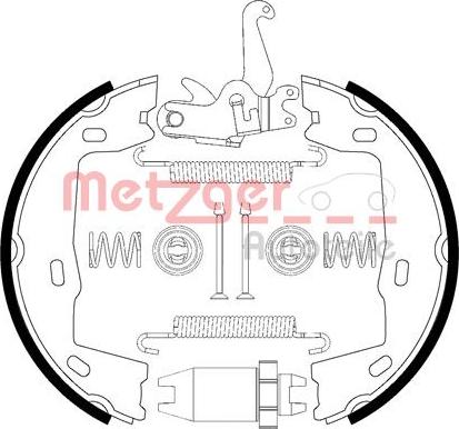 Metzger 0152021 - Bremžu loku kompl., Stāvbremze autodraugiem.lv