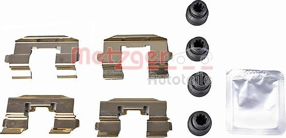Metzger 109-0115 - Piederumu komplekts, Disku bremžu uzlikas autodraugiem.lv