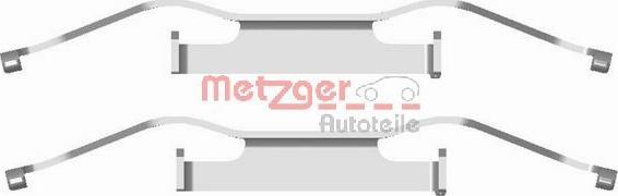 Metzger 109-1680 - Piederumu komplekts, Disku bremžu uzlikas autodraugiem.lv