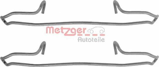 Metzger 109-1159 - Piederumu komplekts, Disku bremžu uzlikas autodraugiem.lv
