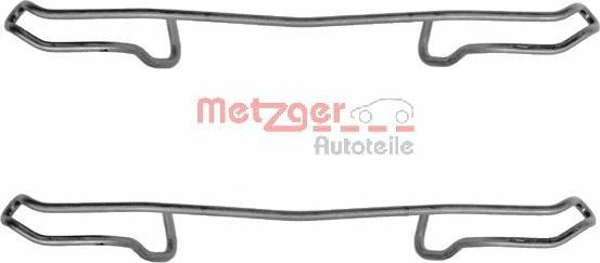 Metzger 109-1100 - Piederumu komplekts, Disku bremžu uzlikas autodraugiem.lv