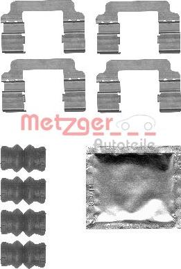 Metzger 109-1830 - Piederumu komplekts, Disku bremžu uzlikas autodraugiem.lv