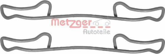 Metzger 109-1200 - Piederumu komplekts, Disku bremžu uzlikas autodraugiem.lv