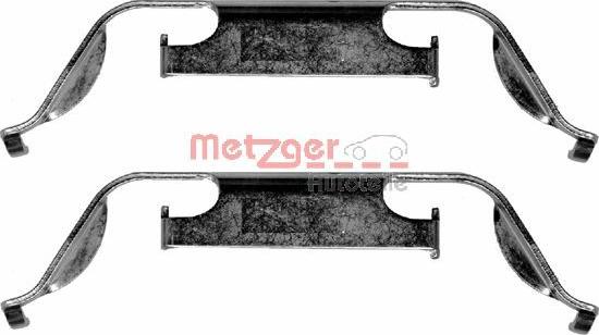 Metzger 109-1222 - Piederumu komplekts, Disku bremžu uzlikas autodraugiem.lv