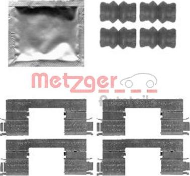 Metzger 109-1798 - Piederumu komplekts, Disku bremžu uzlikas autodraugiem.lv