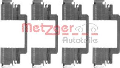 Metzger 109-1774 - Piederumu komplekts, Disku bremžu uzlikas autodraugiem.lv