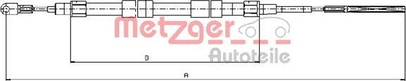Metzger 10.4156 - Trose, Stāvbremžu sistēma autodraugiem.lv