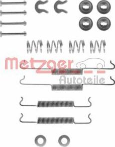 Metzger 105-0522 - Piederumu komplekts, Bremžu loki autodraugiem.lv