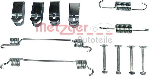 Metzger 105-0019 - Piederumu komplekts, Stāvbremzes mehānisma bremžu loks autodraugiem.lv