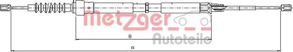 Metzger 10.7504 - Trose, Stāvbremžu sistēma autodraugiem.lv