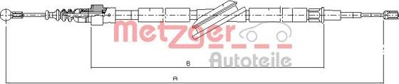 Metzger 10.7506 - Trose, Stāvbremžu sistēma autodraugiem.lv