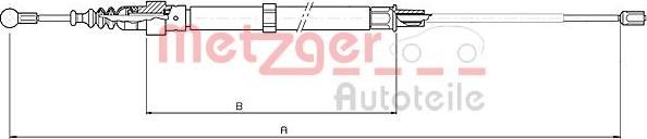 Metzger 10.7508 - Trose, Stāvbremžu sistēma autodraugiem.lv