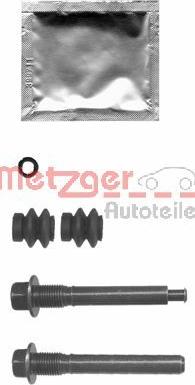 Metzger 113-1402X - Virzītājčaulu komplekts, Bremžu suports autodraugiem.lv