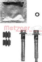 Metzger 113-1423X - Virzītājčaulu komplekts, Bremžu suports autodraugiem.lv