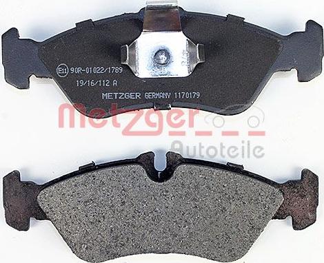 Metzger 1170179 - Bremžu uzliku kompl., Disku bremzes autodraugiem.lv