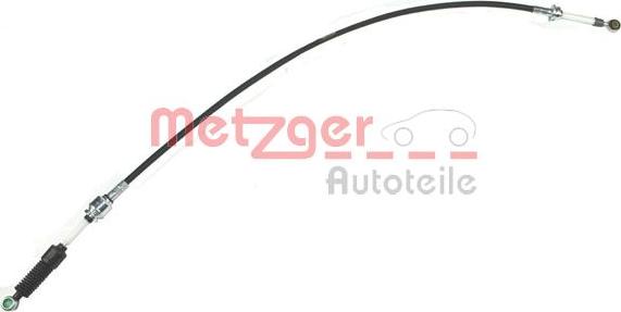 Metzger 3150037 - Trose, Mehāniskā pārnesumkārba autodraugiem.lv