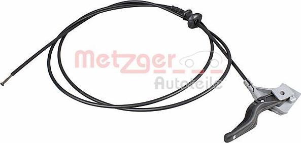 Metzger 3160043 - Motora pārsega slēdzenes trose autodraugiem.lv