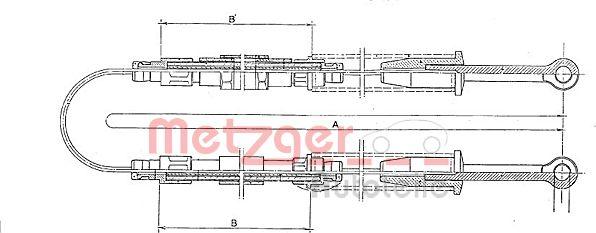 Metzger 321.5 - Trose, Stāvbremžu sistēma autodraugiem.lv