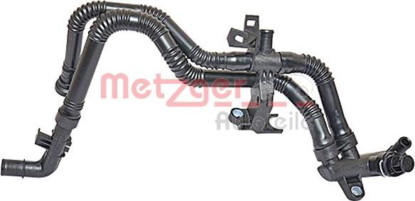 Metzger 2420722 - Radiatora cauruļvads autodraugiem.lv