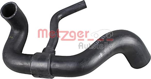 Metzger 2421030 - Radiatora cauruļvads autodraugiem.lv