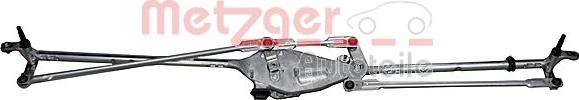 Metzger 2190964 - Stiklu tīrītāja sviru un stiepņu sistēma autodraugiem.lv