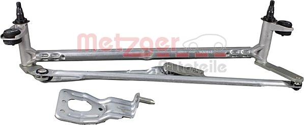 Metzger 2190936 - Stiklu tīrītāja sviru un stiepņu sistēma autodraugiem.lv