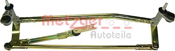 Metzger 2190121 - Stiklu tīrītāja sviru un stiepņu sistēma autodraugiem.lv