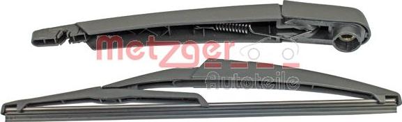Metzger 2190296 - Stikla tīrītāja svira, Stiklu tīrīšanas sistēma autodraugiem.lv