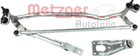Metzger 2190222 - Stiklu tīrītāja sviru un stiepņu sistēma autodraugiem.lv