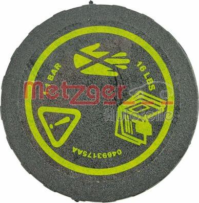 Metzger 2140152 - Vāciņš, Dzesēšanas šķidruma rezervuārs autodraugiem.lv