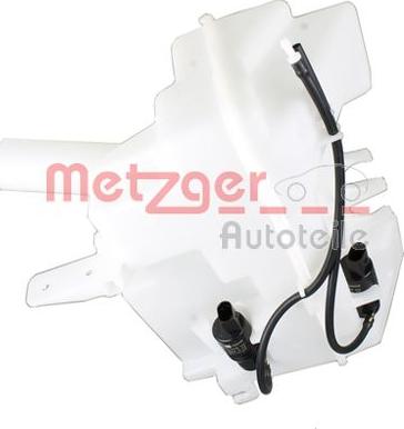 Metzger 2140305 - Ūdens rezervuārs, Stiklu tīrīšanas sistēma autodraugiem.lv