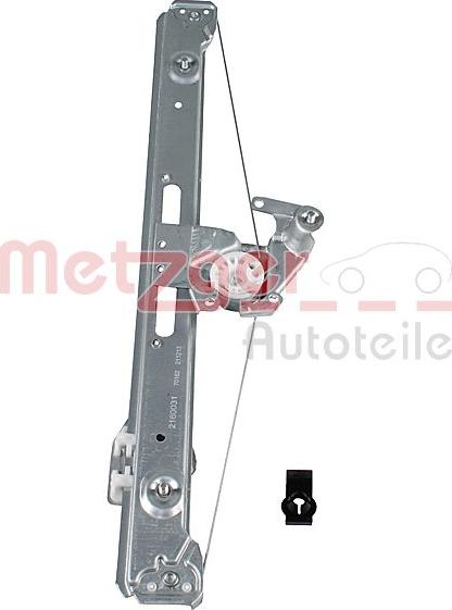 Metzger 2160031 - Stikla pacelšanas mehānisms autodraugiem.lv